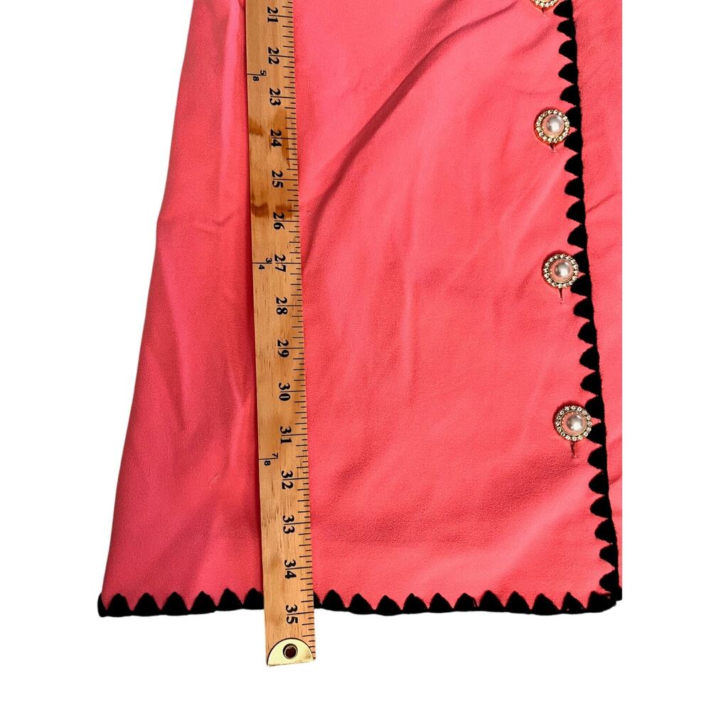 ALEXIA ADMOR Holly Scuba Crepe Dress In Pink Sz 12 - Picture 12 of 13